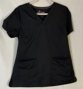 Life Threads schwarzes Scrub Top Größe M Damen - Polyestermischung - Bild 1 von 3