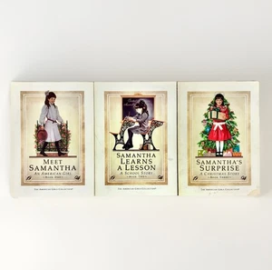 Vintage American Girl Samantha 1st Ed. Books, Set Of 1-3 Softcover- All First - Imagen 1 de 9