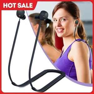 Écouteurs Sangle Casque Cou Corde Silicone Cordon Antidérapant pour Yoga Jog Danse - Photo 1 sur 24