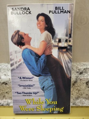 While You Were Sleeping VHS 1995 Romantic Comedy Original Release Hollywood - Image 1 of 2