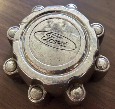 Fits 2003-2007 Ford F250, Chrome Center Cap, OEM:1C341A096BA Foto 1 de 2
