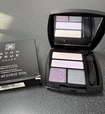 Avon True Color PURPLE HAZE Eyeshadow Quad .176 oz - Image 1 of 2