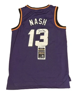 Футболка с автографом Стива Нэша из Phoenix Suns сертификат подлинности JSA - Изображение 1 из 4
