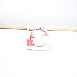 (2-Pk) Energizer LED Puck Lights Battery Operated Push Light Wireless 50 Lumens - Picture 1 of 4