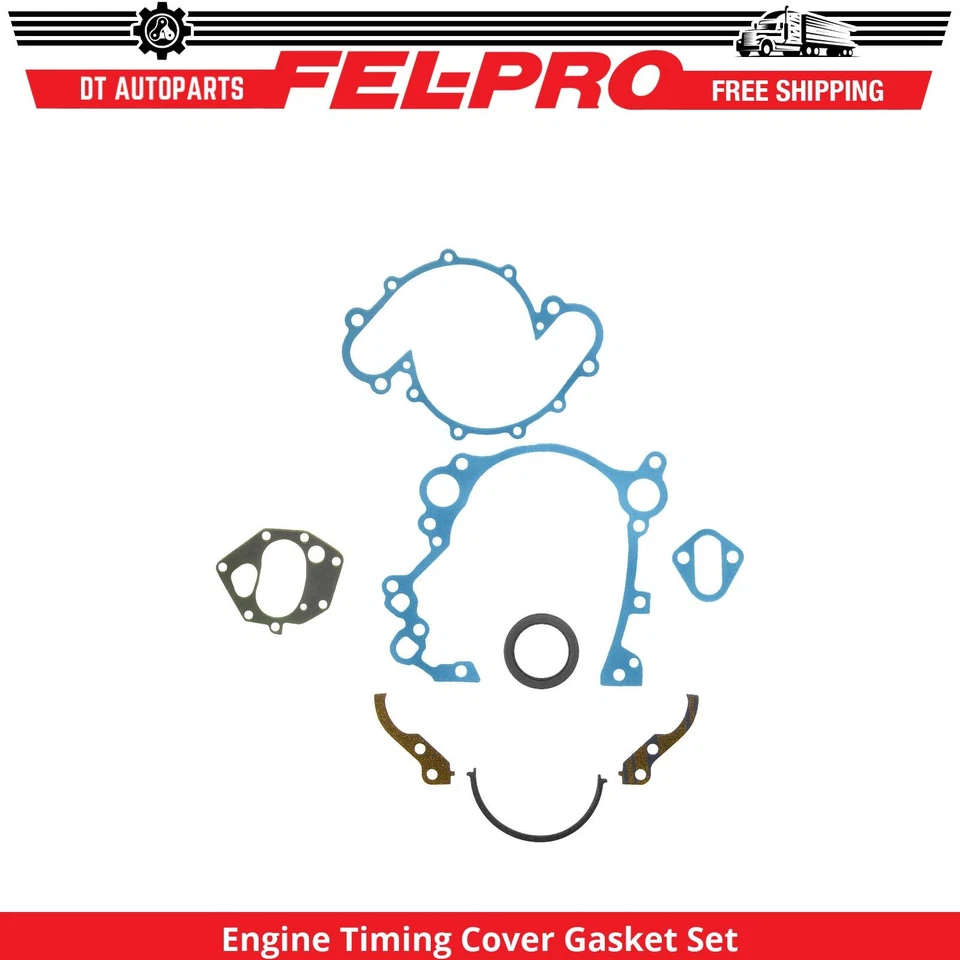 适用于 1976 - 1981 吉普 CJ7 5.0L V8 发动机定时盖垫圈套件 Fel-Pro 1977 1978 — 第 1/1 张图片