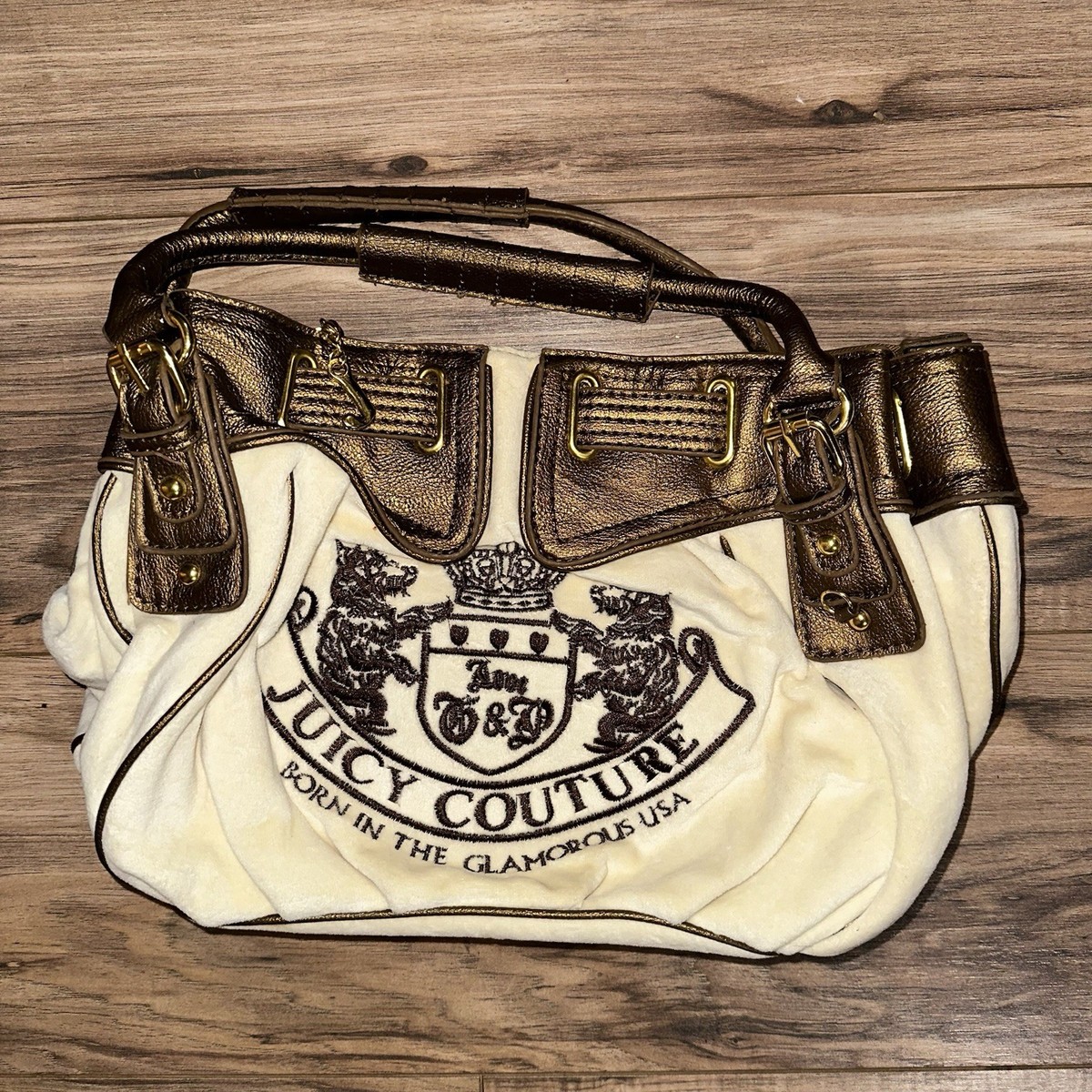Juicy Couture チャーム付きハンドバッグ Juicy Couture Bag Charm Satchel/Top Handle Bag Handbags