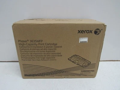 GENUINE XEROX 108R00795 (PHASER 3635MFP) HIGH-CAPACITY TONER CARTRIDGE - Image 1 of 2