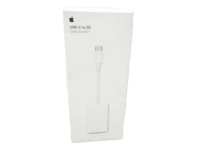 Apple USB-C to SD Card Reader A2082 White MW653AM/A Genuine - Image 1 of 2