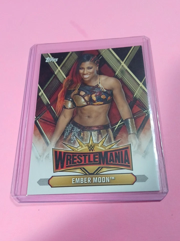2019 Topps WWE Road to Wrestlemania - Wrestlemania 35 Roster Ember Moon #WM-47 - Image 1 of 2