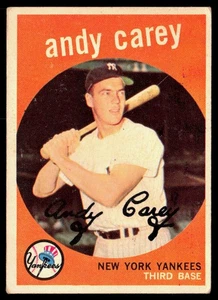 Andy Carey 1959 Topps #45 - Foto 1 di 2
