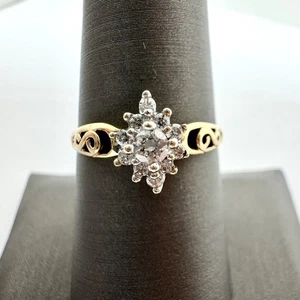 10K 417 1.95G Cluster Ring Sz: 7! (WMP014934) - Picture 1 of 11