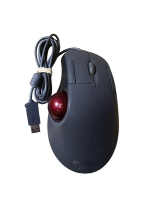 Microsoft Trackball Optical 1.0 Trackball Mouse X05-87475 USB Wired - Image 1 of 4