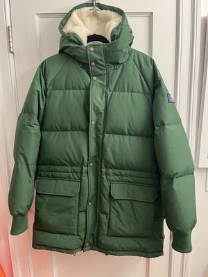 Parka de invierno para hombre Woolrich X Aime Leon Dore ALD verde mediana FW 2018 Foto 1 de 4