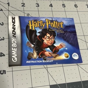 Harry Potter and the Sorcerer's Stone - Game Boy Advance GBA - Manual Only - - Picture 1 of 2