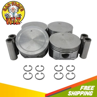 Engine Piston Set Fits 00-08 Saturn Oldsmobile Pontiac LS1 LW1 LS 2.2L Ecotec - Image 1 of 3