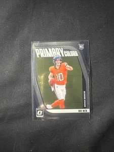 Bo Nix 2024 Donruss Optic Rookie Primary Colors #4 - Bild 1 von 2