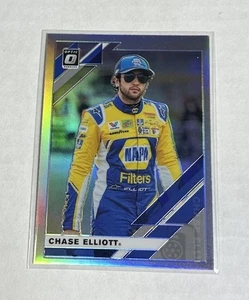 Donruss #23 Chase Elliott Prizm 2020 óptico cromo plateado inserto de carreras - Imagen 1 de 2