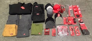 Milwaukee Box of Various Heavy/Light Weight Apparel, etc. - Size- SMALL (AUC) - Picture 1 of 3