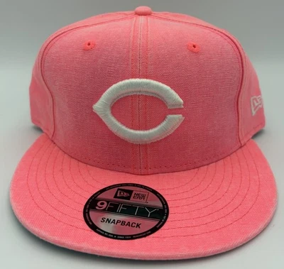 Gorra Cincinnati Reds rosa neón New Era 9Fifty Snapback Foto 1 de 3