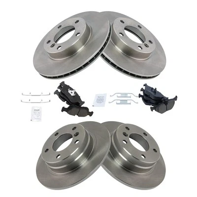TRQ BKA11262 Disc Brake Kit For BMW 328is 1996-1999 Front Rear 34111160532 Foto 1 de 4