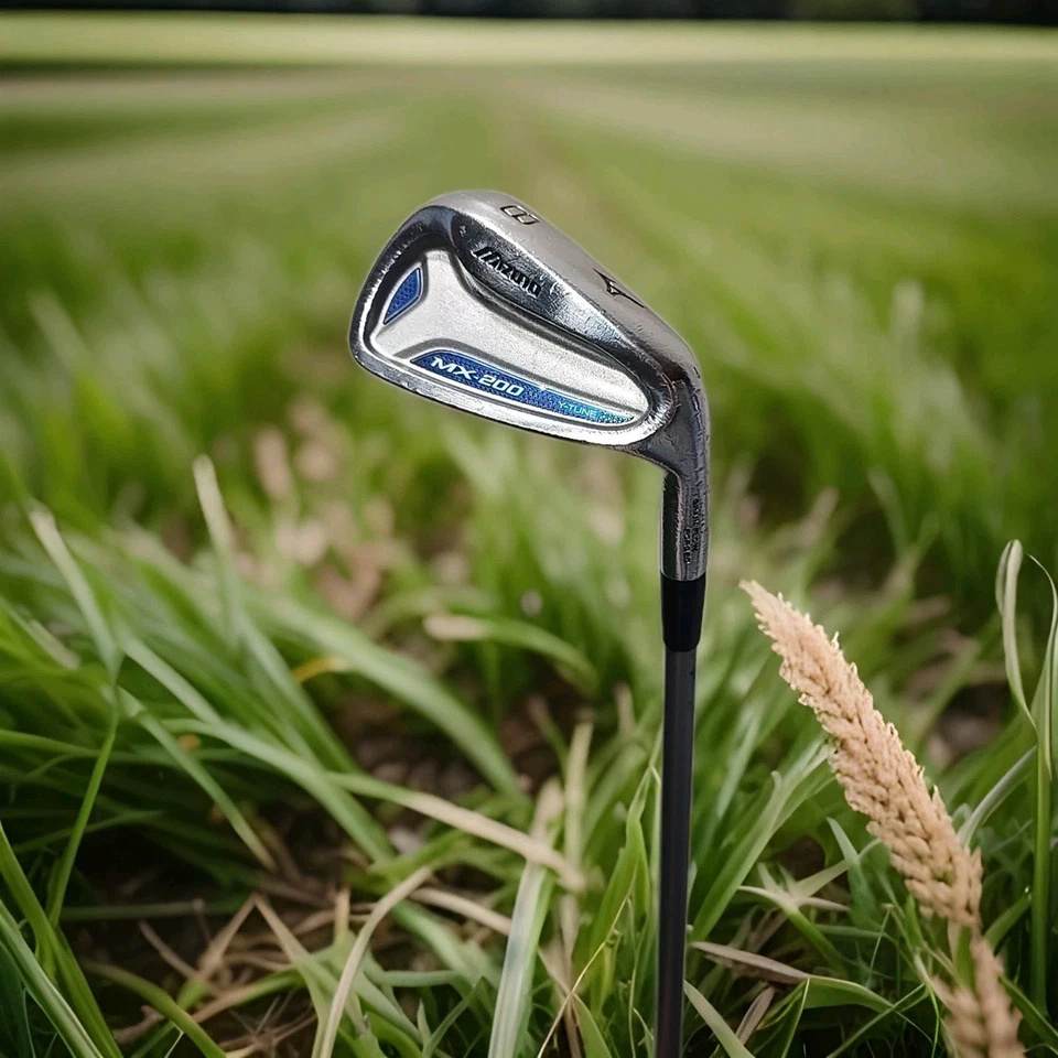 Mizuno MX-200 Y-Tune Forged Single 8 Iron Stiff Graphite Shaft RH 37.5” UPC203 - Image 1 of 4