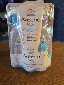 Aveeno Baby Welcome Gift Set 4 Productos Esenciales para el Cuidado de la Piel para Piel Delicada - Imagen 1 de 5