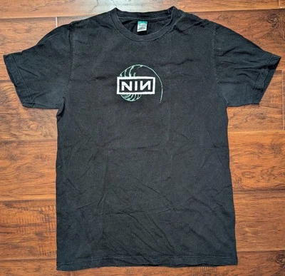 Camisa Nine Inch Nails The Spiral Fan Club Mediana 18" x 24" De Colección Original Foto 1 de 4