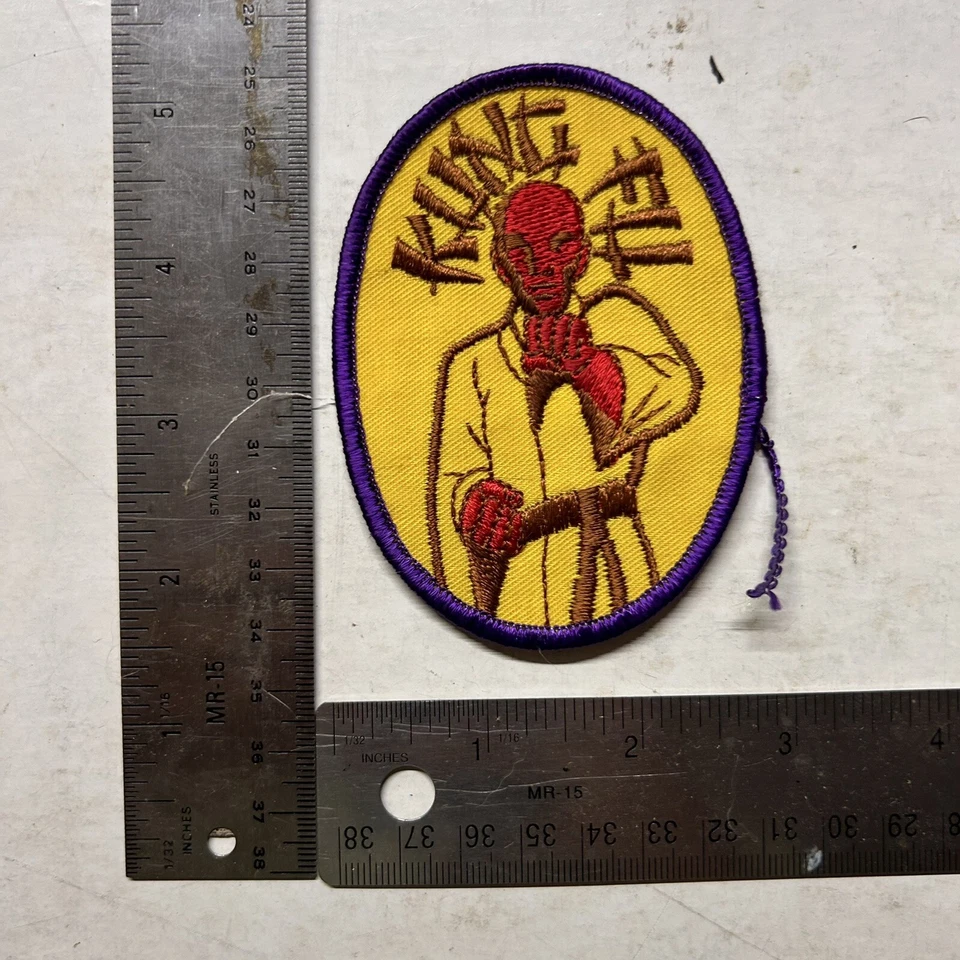 Vintage Martial Arts Kung Fu Patch 2.5”x 4”  - Image 1 of 1