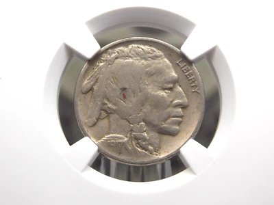 1917 "D" Indian Head BUFFALO Nickel 5c NGC VF25 #017 Very Fine ECC&C, Inc. - Image 1 of 4