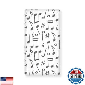 Winpema Musik Noten Spannbetttuch Noten Druck Babybetttuch passt S - Bild 1 von 5