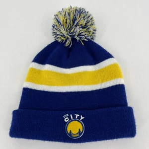 Fan Favorite Beanie Youth One Size Blau Golden State Warriors Basketball NBA - Bild 1 von 7