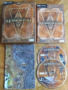 The Elder Scrolls III Morrowind PC CD-ROM Juego Bethesda 2002 Edición Original - Imagen 1 de 9