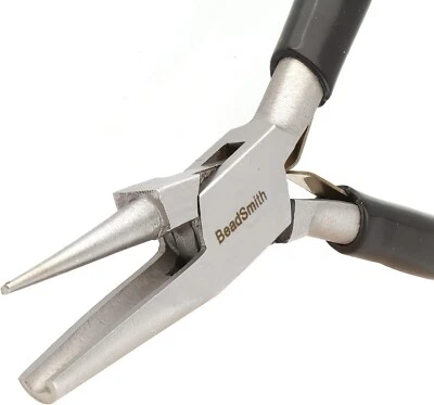 BEAD SMITH Forming Round and Concave nose pliers Ring Looping Jewellery Tools/UK