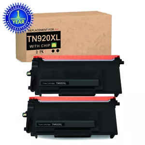 Tóner negro de alto rendimiento TN920XL de 2 piezas para Brother TN920 HL-L5210DW L6217DW L6415DW - Imagen 1 de 4