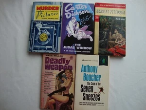 5 new 1930s 1940s pb books COLLECTIBLE paperback WADE MILLER, COXE rare THRILLER - Bild 1 von 13
