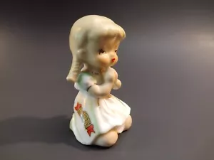 Vintage Praying Girl Bell Malone New York - Picture 1 of 7