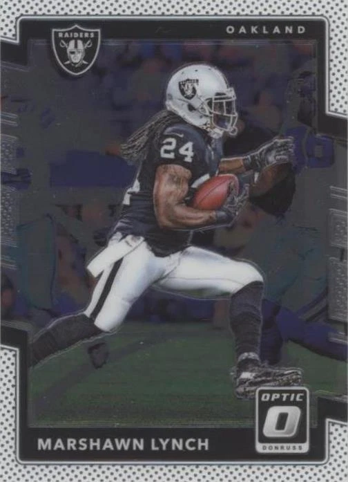 2017 Donruss Optic Marshawn Lynch #64