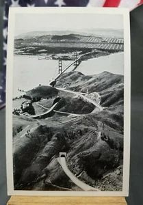 Postal Golden Gate Bridge San Francisco 31/2x51/2 sin usar a distancia - Imagen 1 de 2
