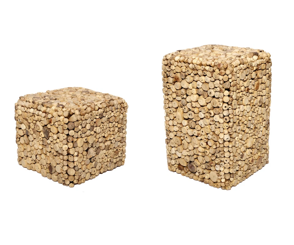 Treibholzhocker Driftwood Stool Natural Wood Small Side Table Wurzelhocker - Image 1 of 1