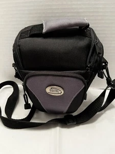 Digital Concepts Camera Bag Black Gray Media Organize Shoulder Strap Belt Loop - Picture 1 of 8