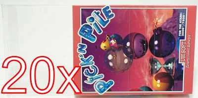 XULLU 20 X Schutz Hülle Atari 2600 / 7800 Spiel Verpackung OVP 0,5 mm Dünn