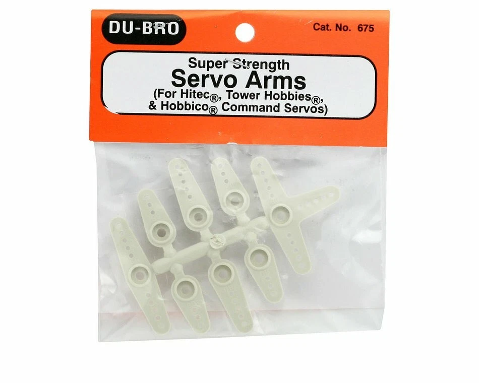 Dubro 675 Super Strength (Hitec) Servo Arms • - Image 1 of 1