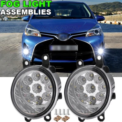 Par de faros antiniebla para parachoques delantero Toyota Yaris 2011 repuesto #8121006071 Foto 1 de 4