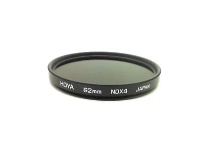 Genuine HOYA 62mm NDX4 Neutral Density Glass Filter - Boxed with Hoya Case - Image 1 of 2