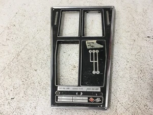 1970 & 1971 C3 Corvette Center Console Plate Assembly 3996818 4 Speed Non A/C GM - Picture 1 of 13