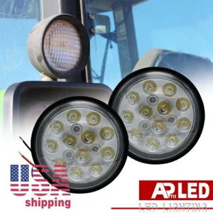 Spot 2x PAR36 LED work lights for NH CAT MF AC Case International Havest lamps - Picture 1 of 6