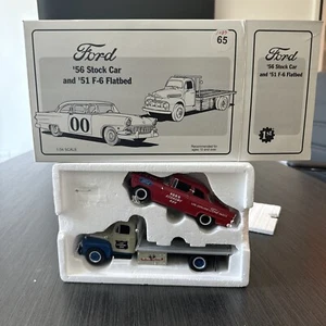First Gear 1/34 Scale 19-1343 56 Stock Car & 51 F-6 Flatbed Ford Economy Run - Picture 1 of 8