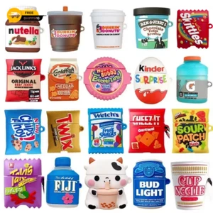 Case/Covet For Airpods 4 3D Snacks Sugar Drinks Creative Earphone Case for Airpo - Picture 1 of 48
