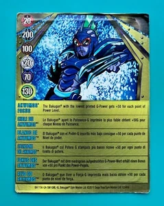 Rare, Bakugan, Akwimos Focus, Metal, Magnetic Card. - Picture 1 of 1