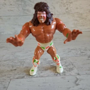 Vintage 1991 Hasbro WWF WWE The Ultimate Warrior Action Figure - Picture 1 of 6
